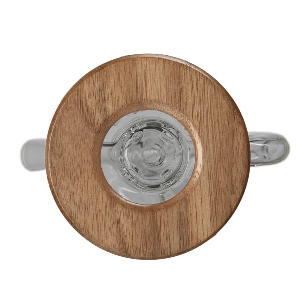 Apex Dab Rig – Borosilikat Glas Dab Rig mit Walnuss von MJ Arsenal