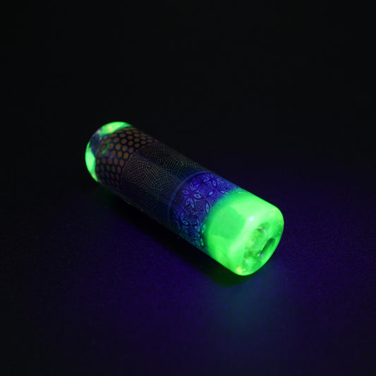 glass tip joint filter hefeglass uv glow ends airflow system detail