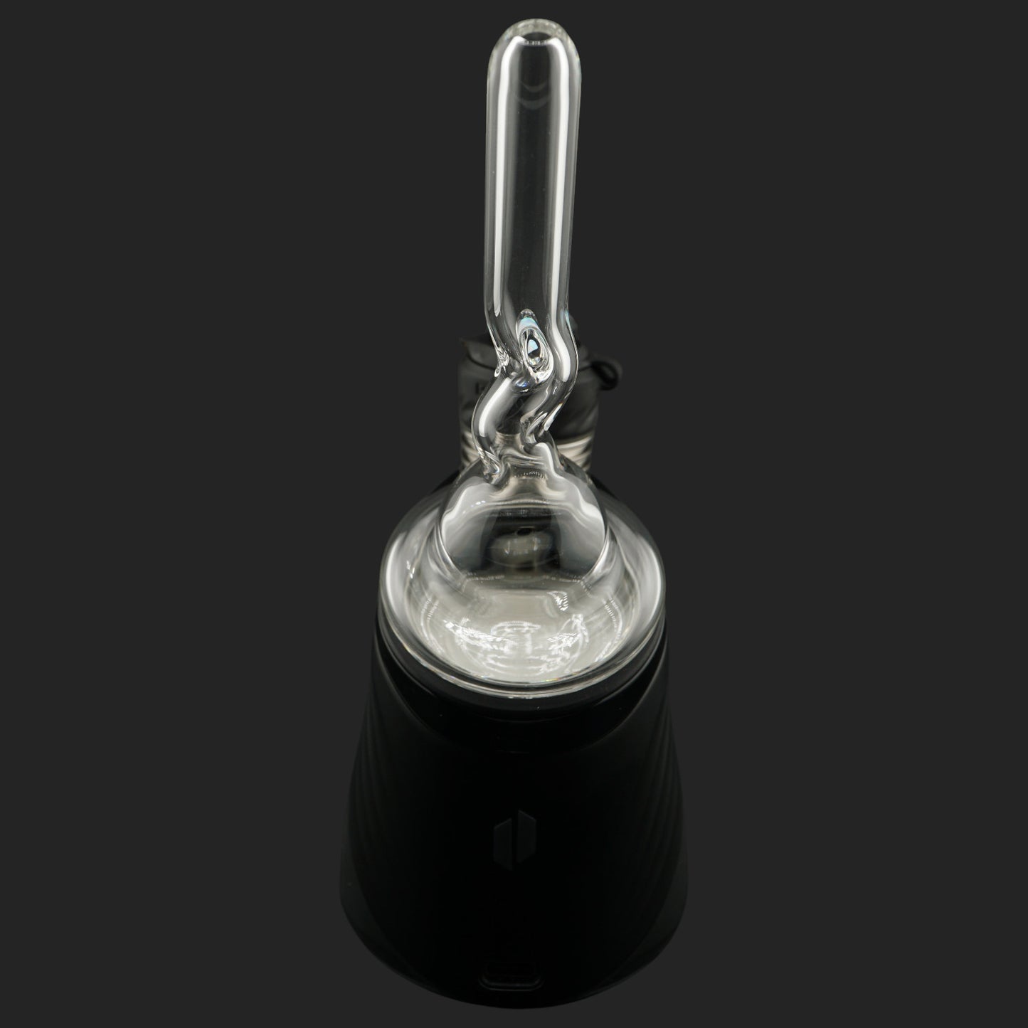 Back view of Magizle Glass Pure Eye Dry Top with minimalist clear glass design