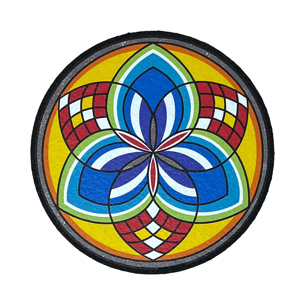 Filla #1 moodmat – limited dab mat by Freeek Glass