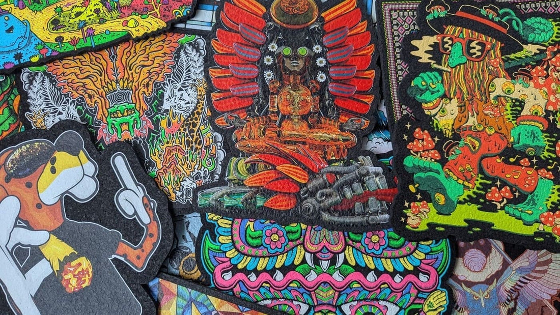 Original Moodmats collection with unique recycled vinyl designs