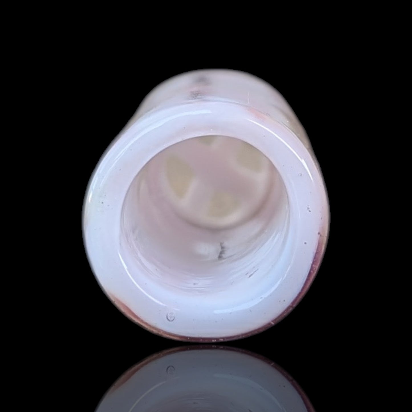 Jebb Glass joint filter white end interior view