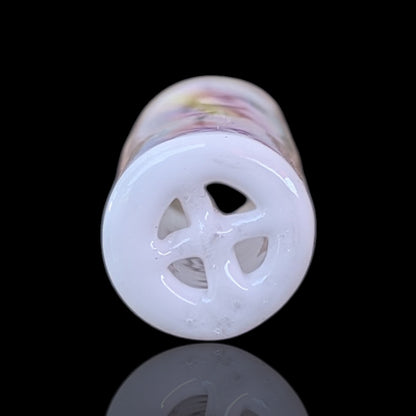 710 Labs Jebb Glass tip white four hole airflow