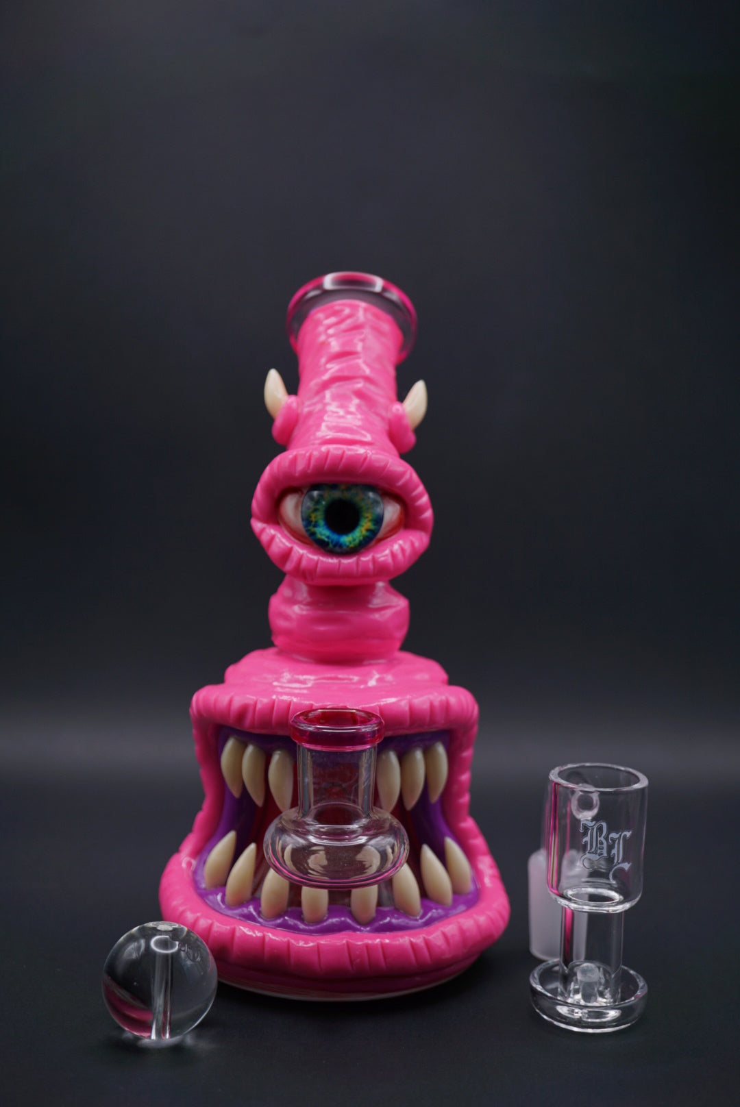 Monster Dab Rig aus Glas – inkl. Terp Slurper Set