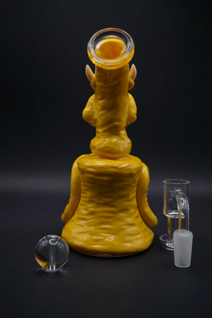 Monster Dab Rig aus Glas – inkl. Terp Slurper Set