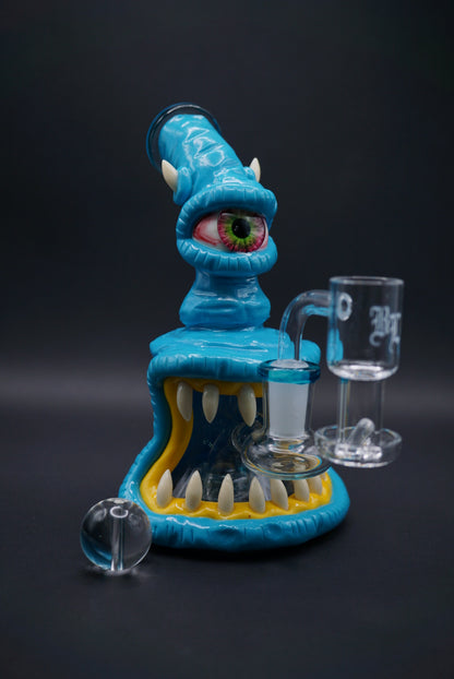 Monster Dab Rig aus Glas – inkl. Terp Slurper Set