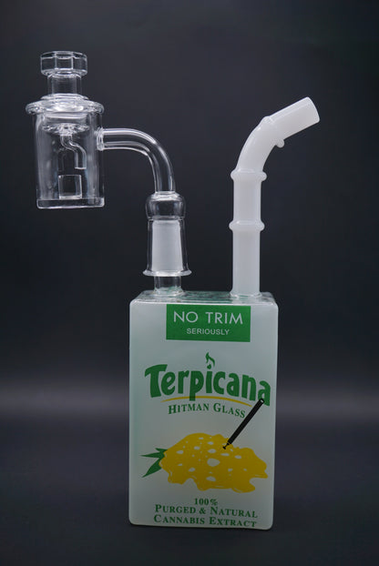 Terpicana Juice Dab Rig aus Glas – Banger & Carb Cap inklusive