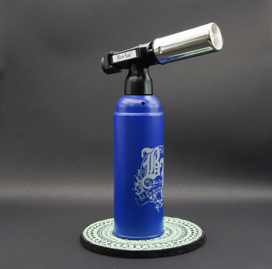 Black Leaf® Dubbele Jet Flame Torch – Butaangas Aansteker voor Dab Rigs
