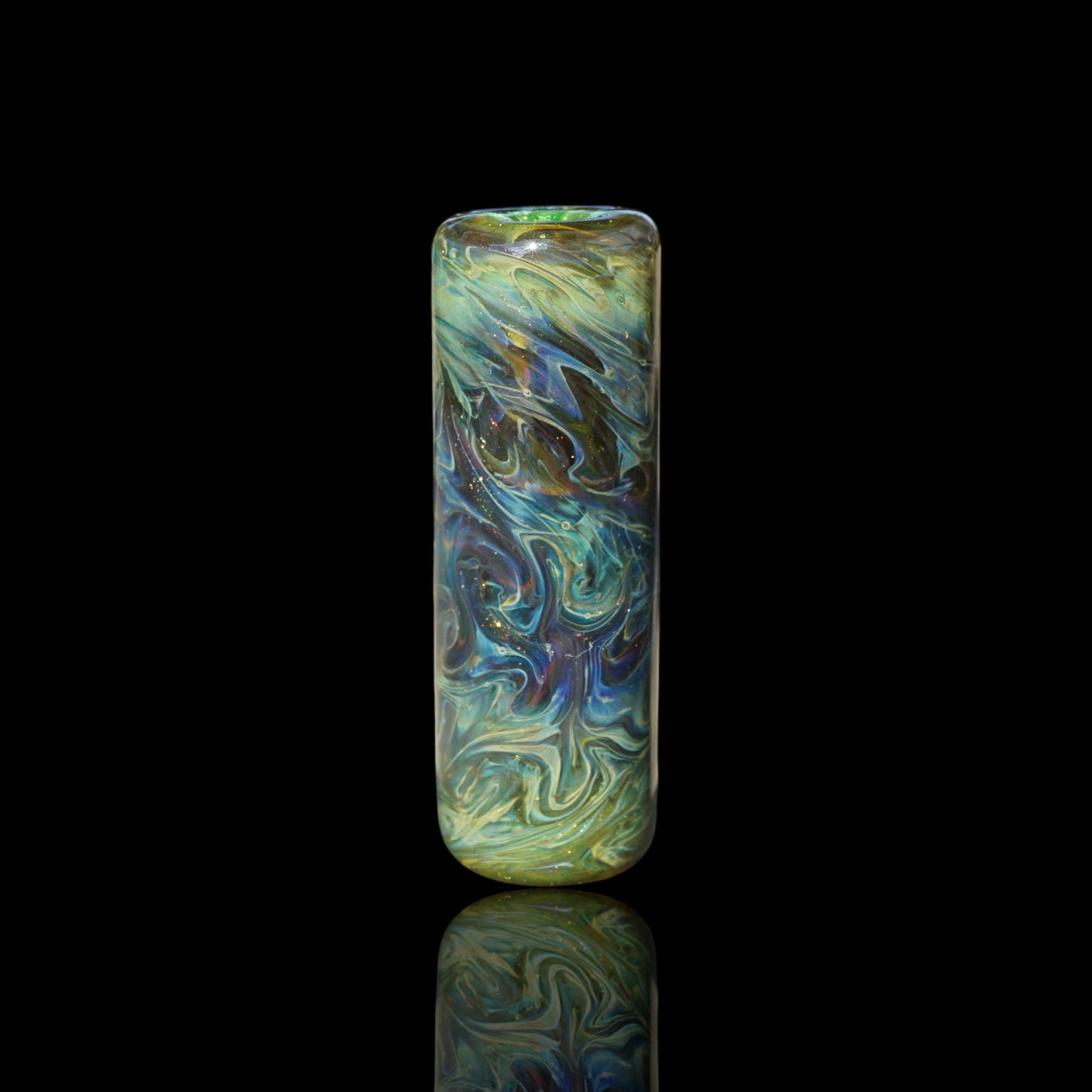Finer Glass Celestial Tide 10,7 mm Boquilla de Cristal – Filtro de Vidrio para Porros