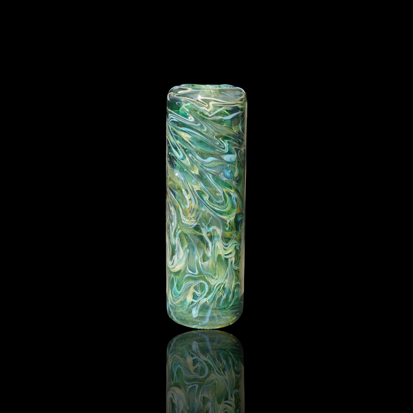 Finer Glass Verdant Spark 11 mm Boquilla de Cristal Collector – Filtro de Vidrio para Porros