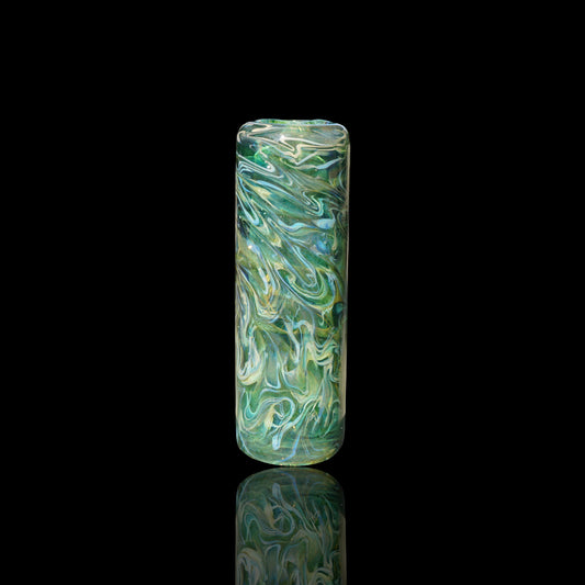 Finer Glass "Verdant Spark" 11 mm Collector Glastip – Glasfilter für Joints