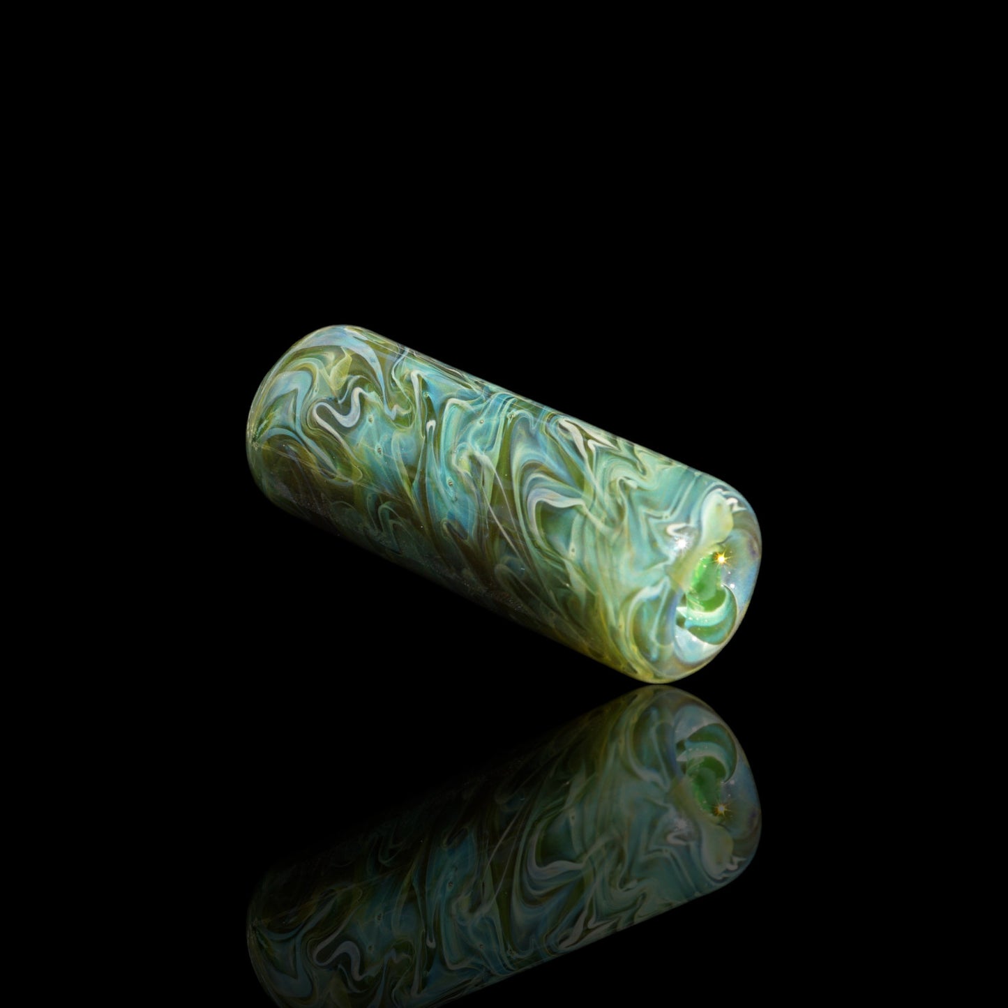 Finer Glass Verdant Flow 10,7 mm Boquilla de Cristal – Filtro de Vidrio para Porros