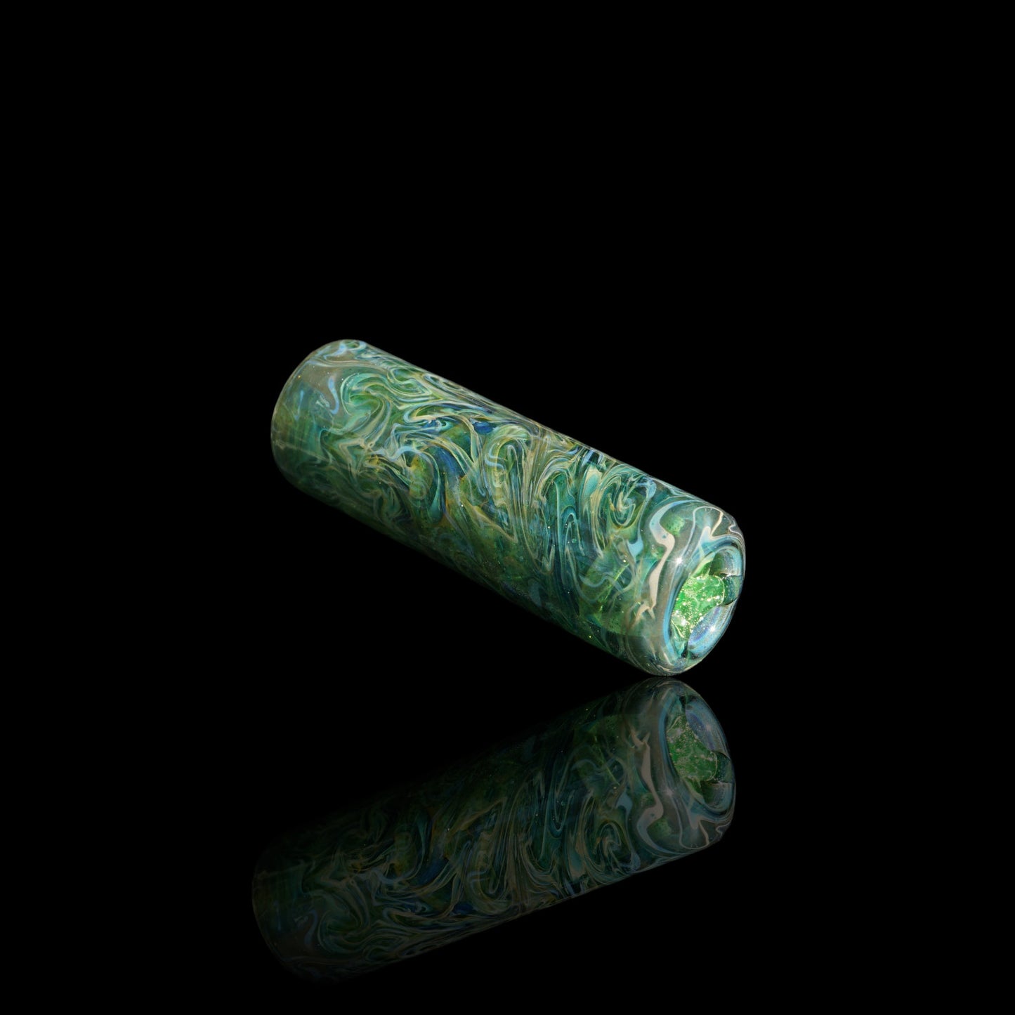 Finer Glass Verdant Spark 11 mm Boquilla de Cristal Collector – Filtro de Vidrio para Porros