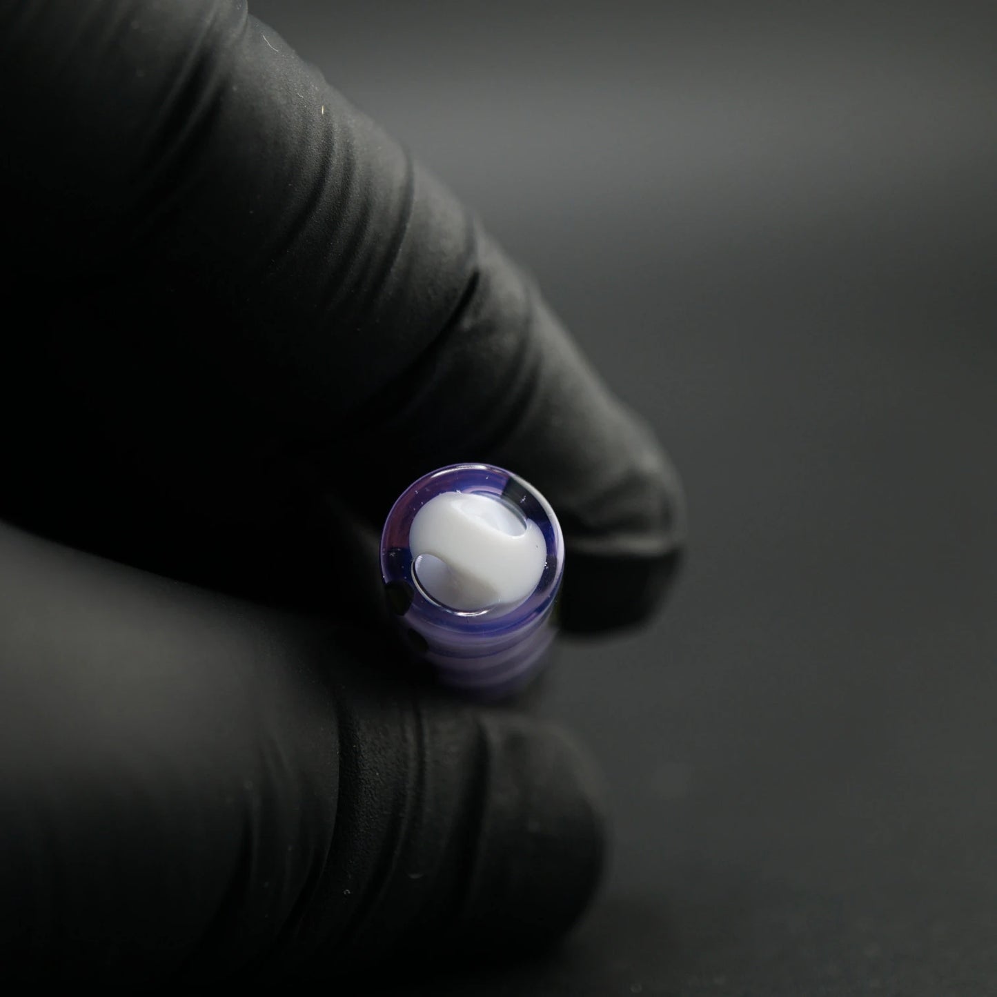 Tyeglassarts Ghost Orchid 10,5 mm UV Glastip – Glasfilter für Joints