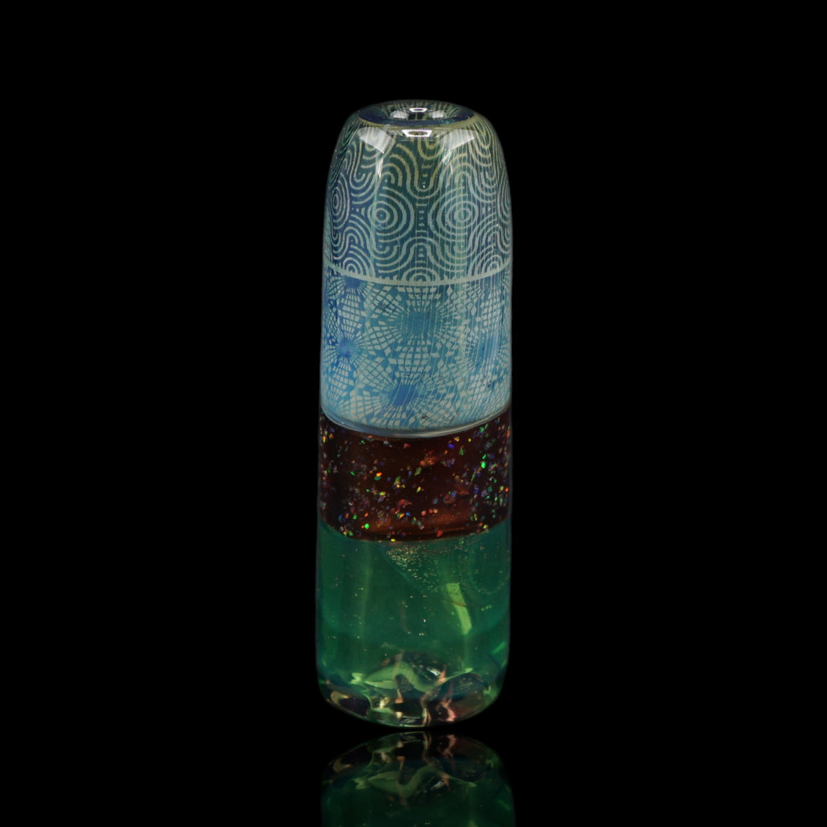 Hefe Glass Jade Mosaic Collector Glastip – 11,6 mm