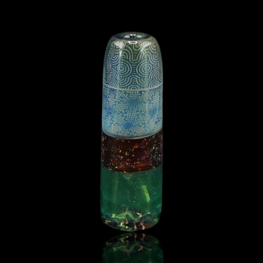 Hefe Glass Jade Mosaic Collector Glastip – 11,6 mm