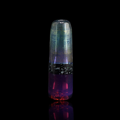 Hefe Glass Purple Cipher Collector Glastip – 12,4 mm