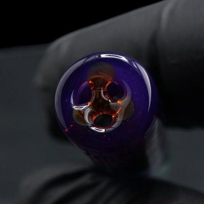 Hefe Glass Purple Cipher Collector Glastip – 12,4 mm
