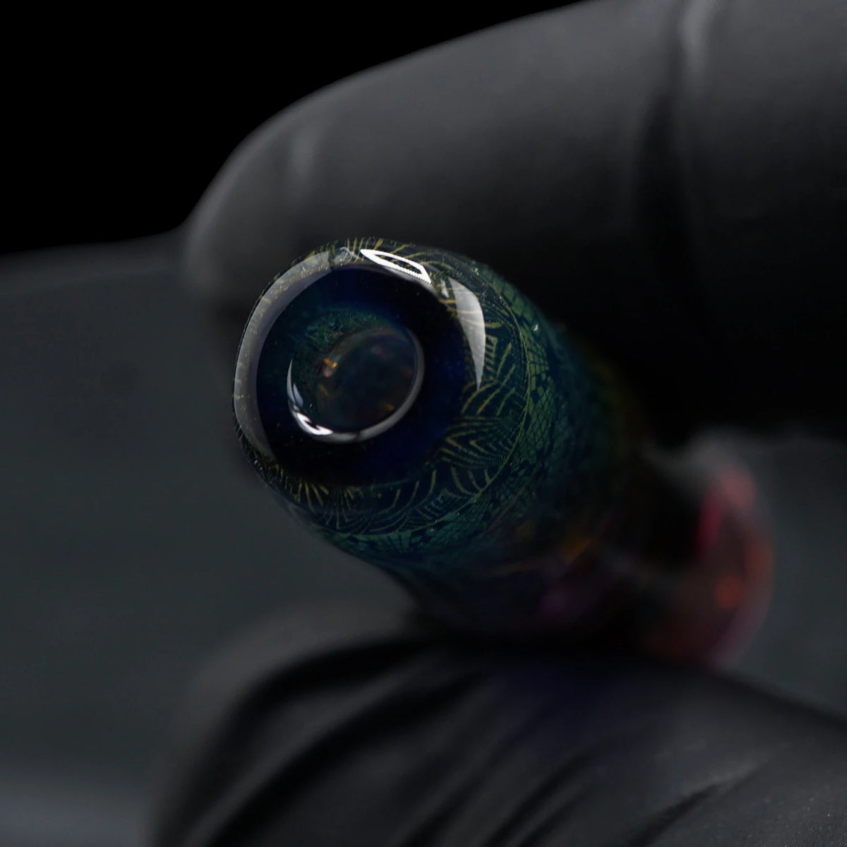 Hefe Glass Purple Cipher Collector Glastip – 12,4 mm