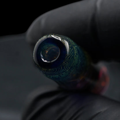 Hefe Glass Purple Cipher Collector Glastip – 12,4 mm