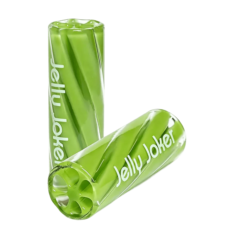 grüner Glastip für Joints mit 10mm Durchmesser und 30mm Länge