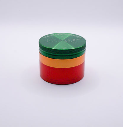 Der Hammercraft x Raw Grinder in der Farbe Rasta aus der Frontansicht