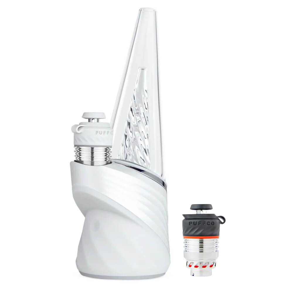 Puffco New Peak Pro mit 3d XL Kammer in der Farbe Pearl