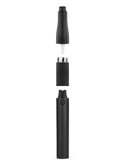 Puffco Plus V3 Onyx zerlegt in all seinen Bestandteilen