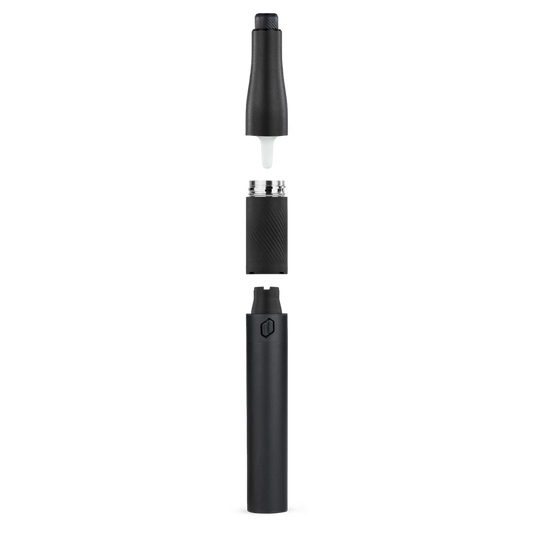 Puffco Plus V3 Onyx zerlegt in all seinen Bestandteilen