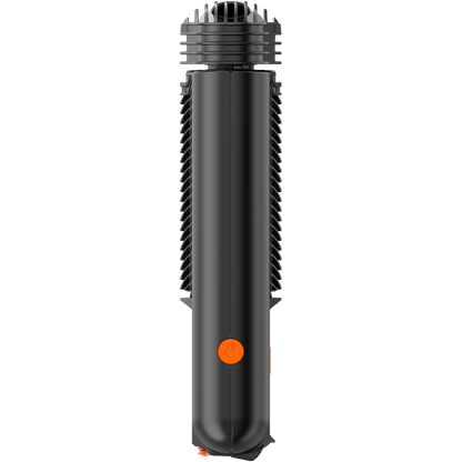 Vaporizer Mighty Plus von Storz und Bickel in der Seitenansicht Powerknopf