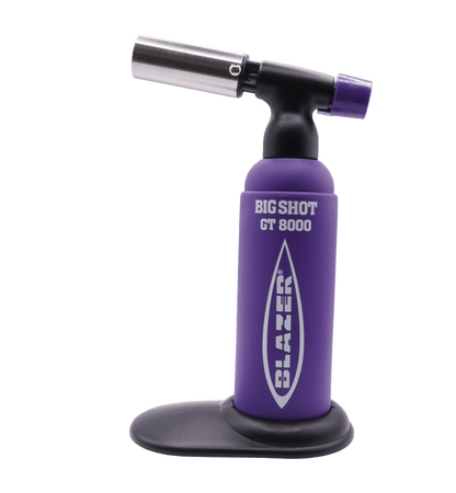Blazer Big Shot GT8000 Dab Torch Purple Glow in the Dark Butane Torch