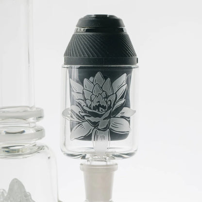 Puffco Proxy Glass Attachment mit Proxy in einem Dab Rig