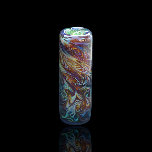Finer Glass Electric Patina UV Glastip als handgefertigtes Einzelstück