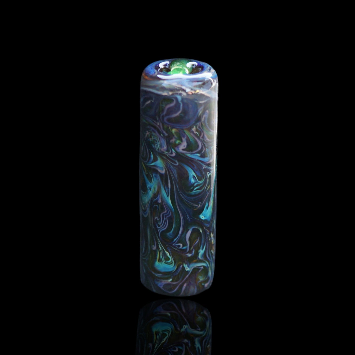 Finer Glass Phantom Reef UV Collector Glastip als handgefertigtes Einzelstück