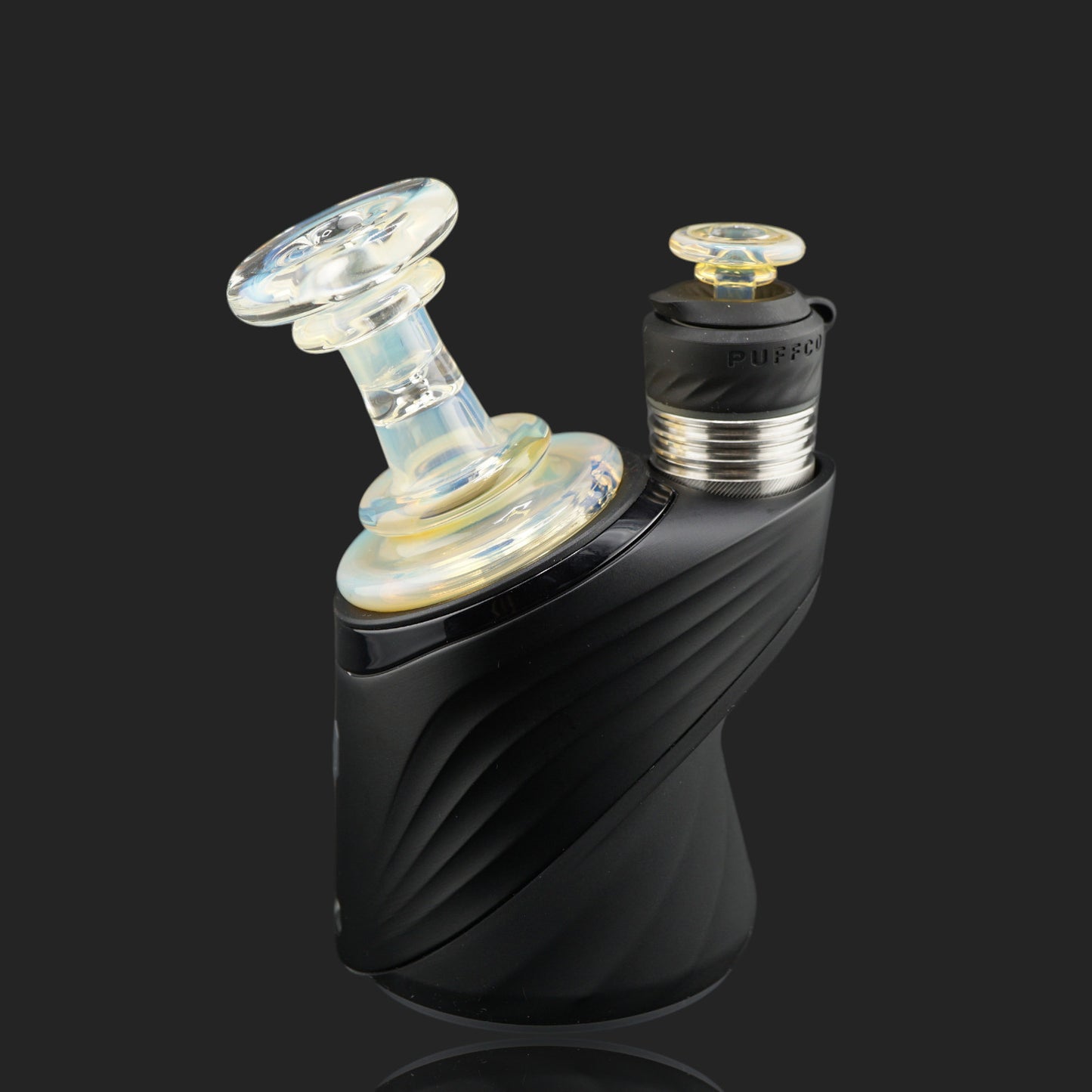Custom Glacier Opal Puffco Peak dry top by Glass by Yeti