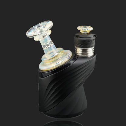Custom Glacier Opal Puffco Peak dry top by Glass by Yeti