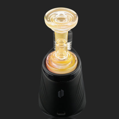 Golden Apple Puffco Peak Pro dry top with matching joystick cap