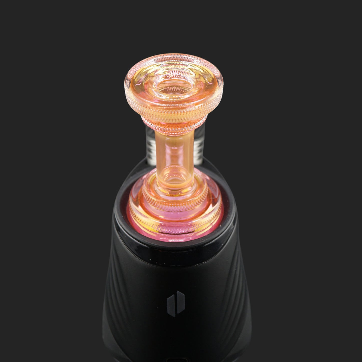 Glass by Yeti Peach Opal dry top for Puffco Peak and Peak Pro