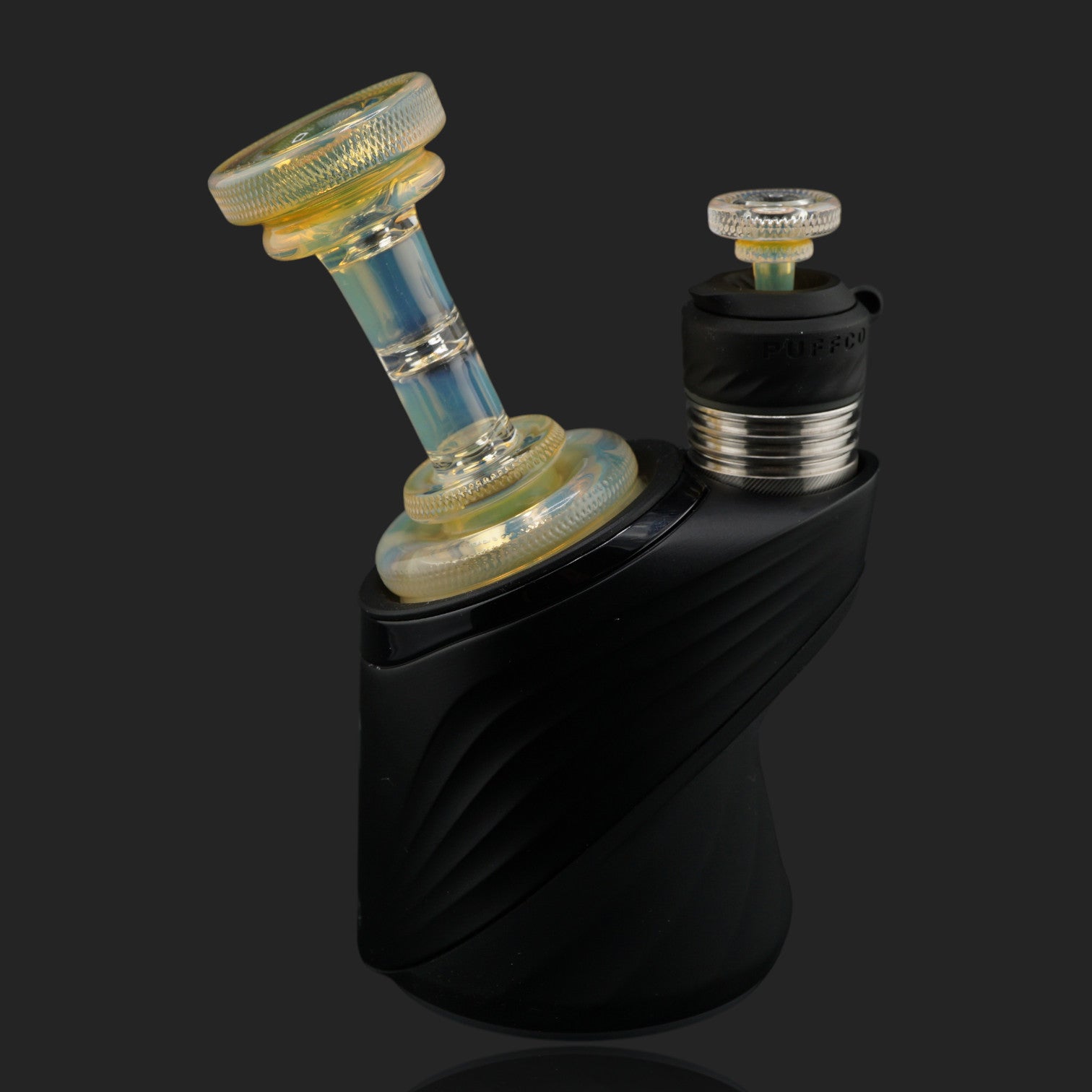 Handmade Puffco Peak Pro dry top glass attachment by Glass by Yeti