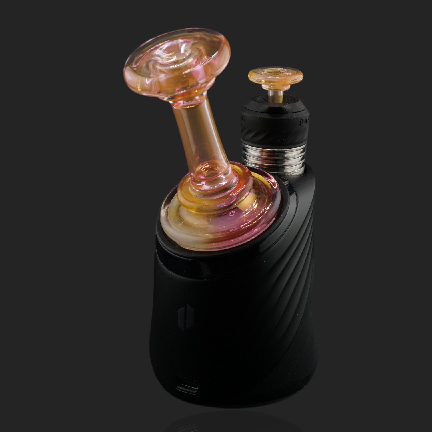 Custom Puffco Peak Pro dry top glass attachment by Glass by Yeti