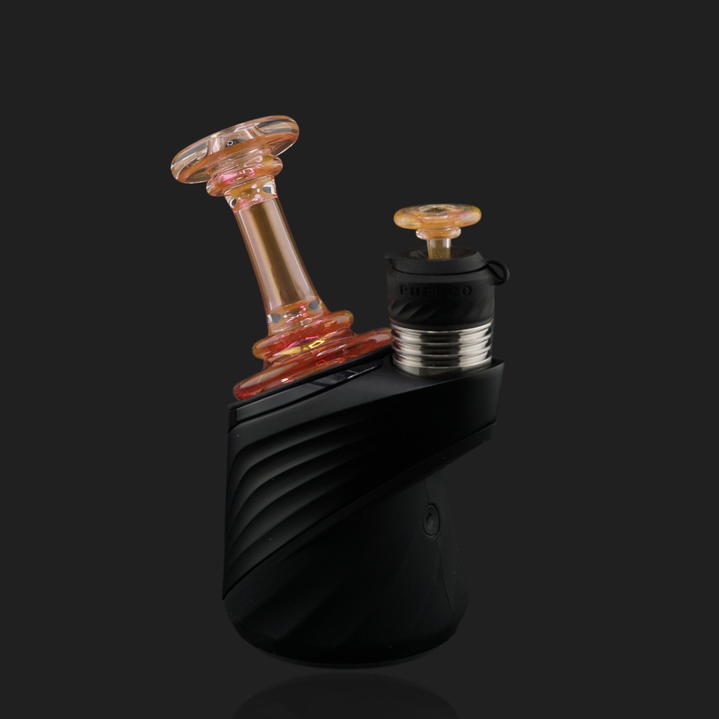 Handmade 77mm dry top glass attachment by Glass by Yeti for Puffco Peak and Peak Pro