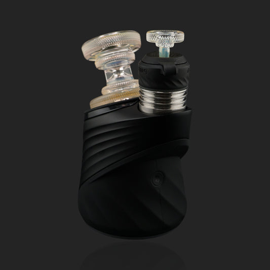 Handmade Puffco Peak and Peak Pro dry top glass attachment by Glass by Yeti