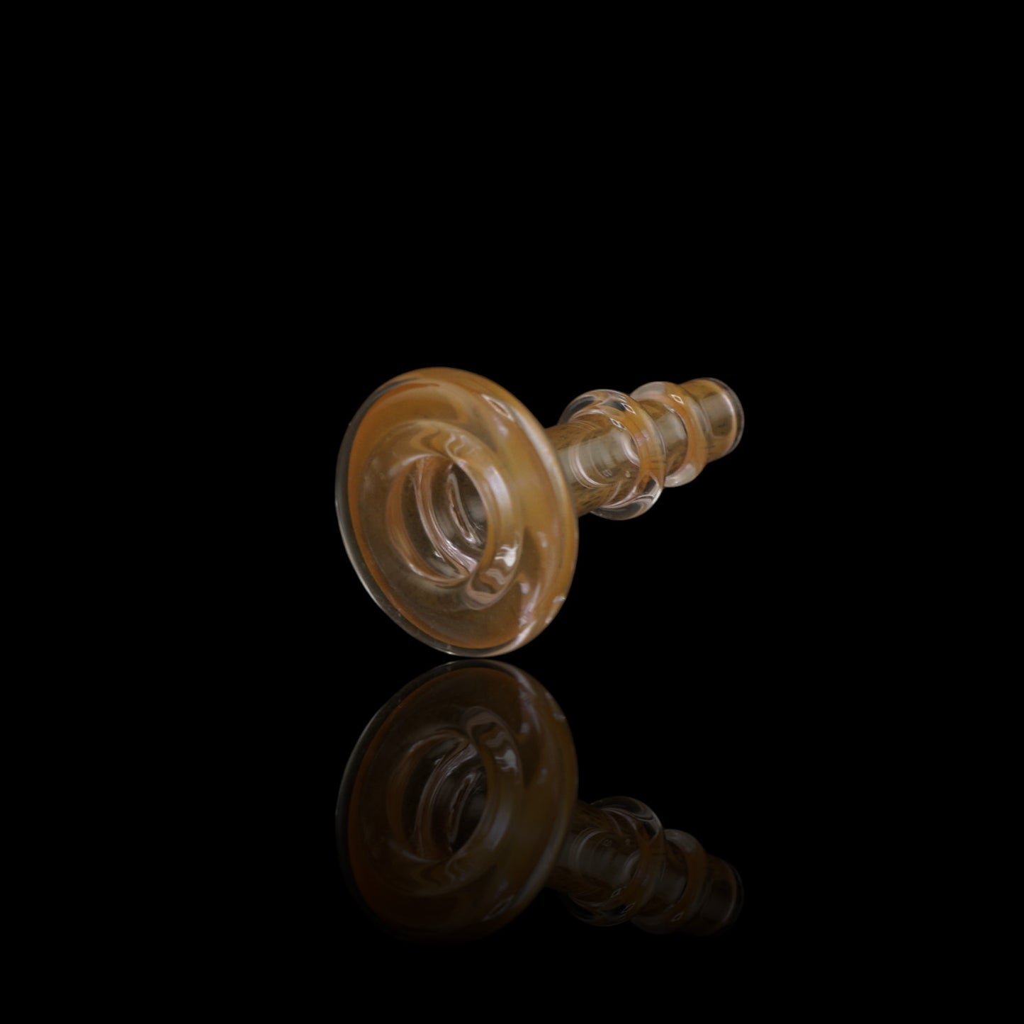 Golden Nectar Puffco Peak Pro glass joystick cap by Glass by Yeti