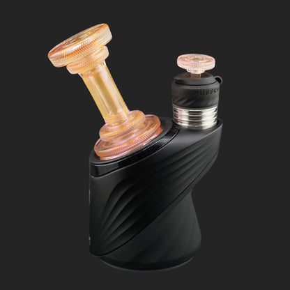 sunset Puffco Peak dry top by Glass by Yeti