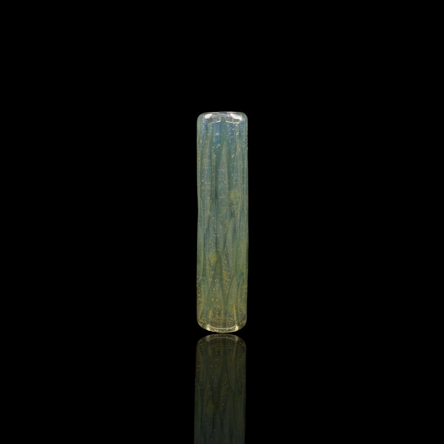Glastip 10,7 mm grün gold stevehglass Glasfilter für Joints