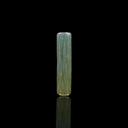 Glastip 10,7 mm grün gold stevehglass Glasfilter für Joints