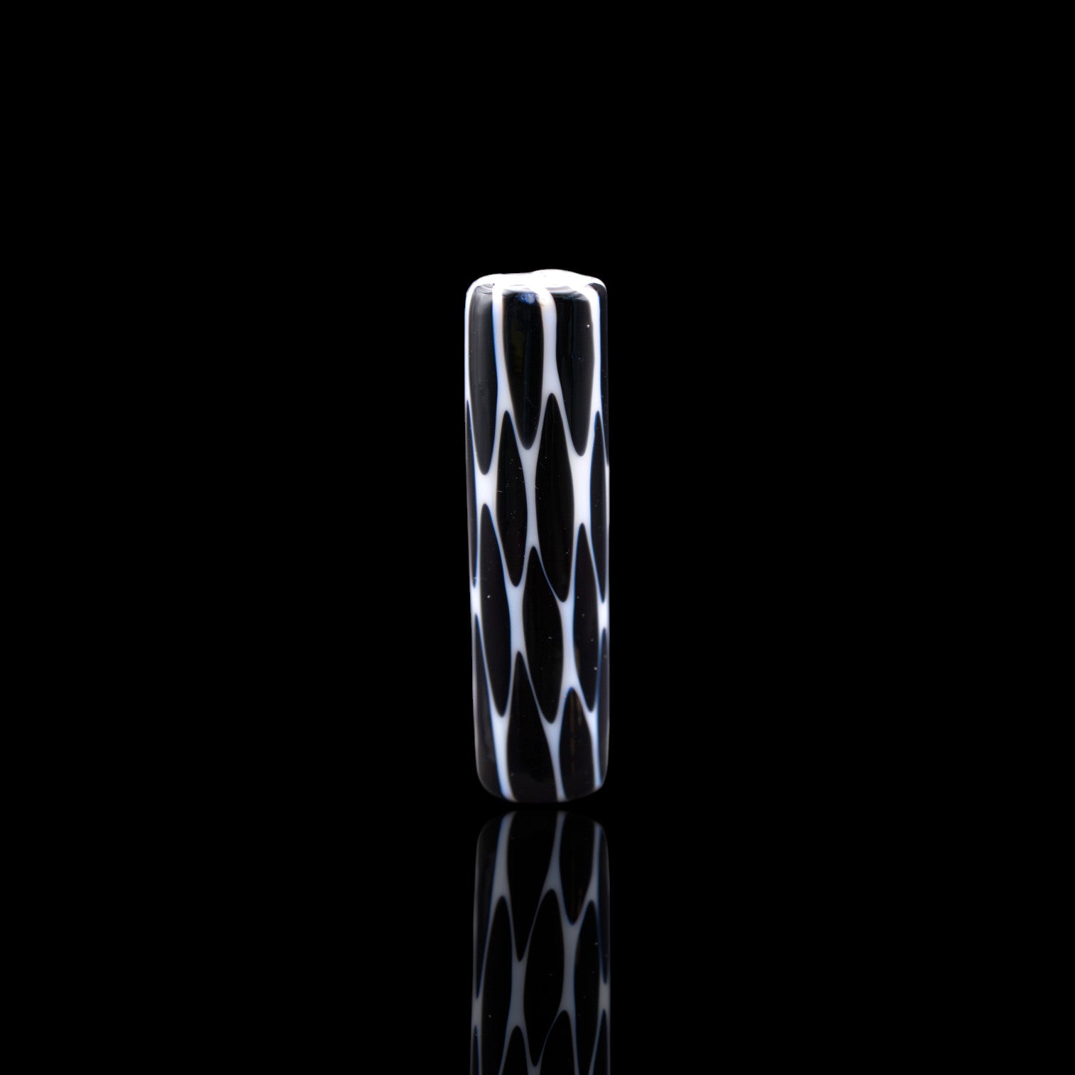 Glastip 12,1mm von stevehglass schwarz weiß Glasfilter für Joints