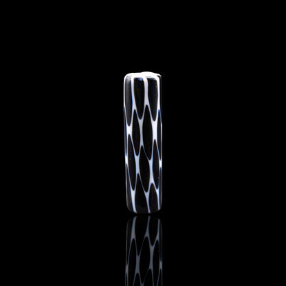 Glastip 12,1mm von stevehglass schwarz weiß Glasfilter für Joints