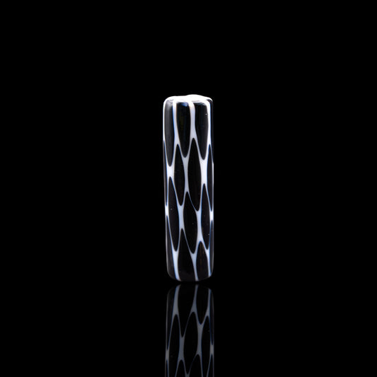 Glastip 12,1mm von stevehglass schwarz weiß Glasfilter für Joints