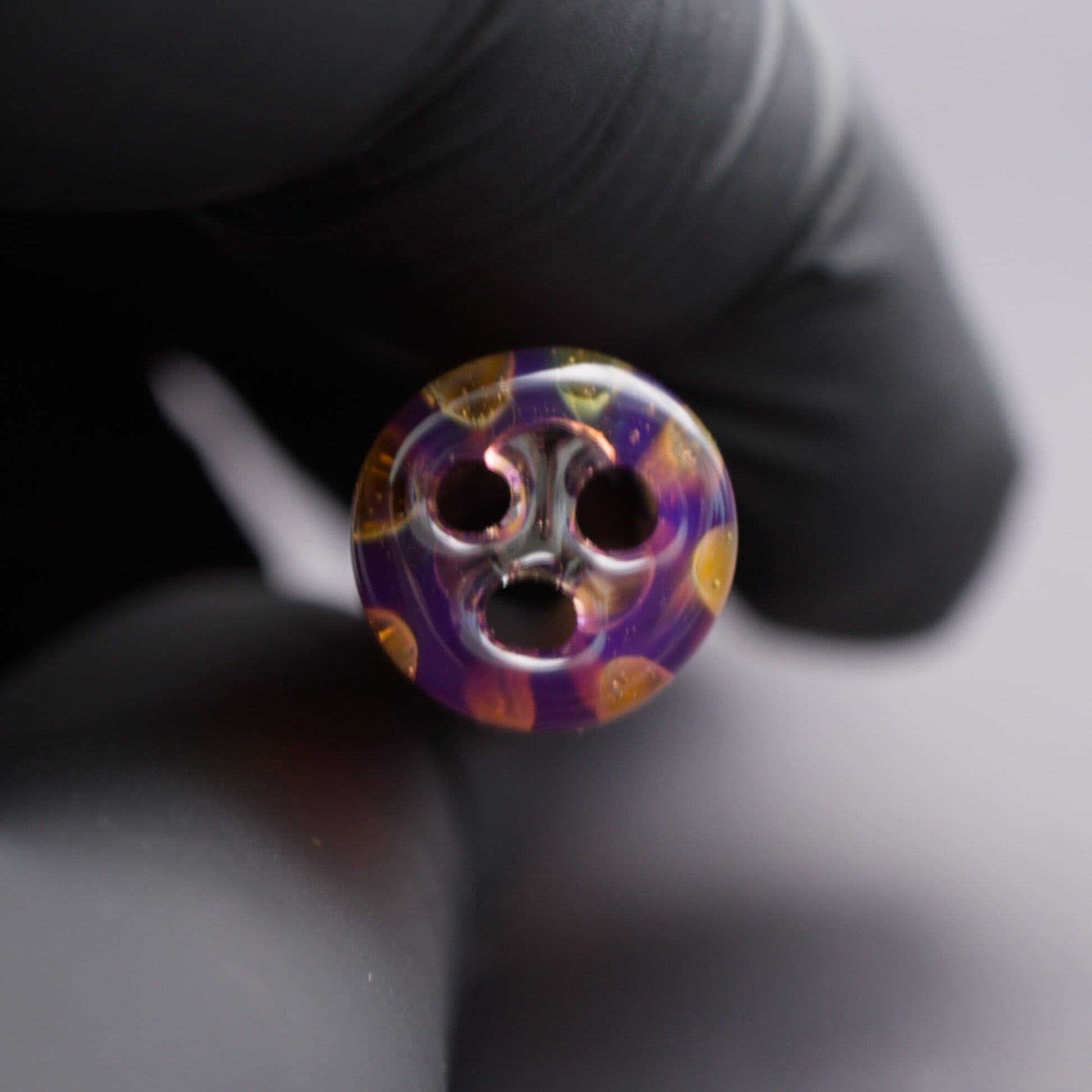 Glastip 12mm Frontansicht Glasfilter für Joint Durchzug